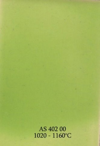 Szkliwo - AS 402 błyszczące - zielone agrestowe
