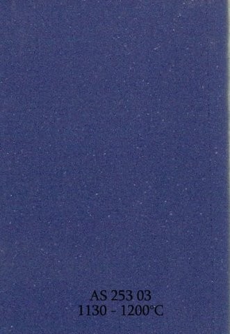 Szkliwo - AS 253 błyszczące - niebieskie encian