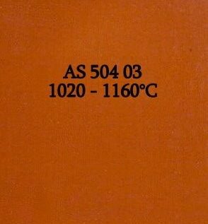 Szkliwo - AS 504 błyszczące - brązowopomarańczowe