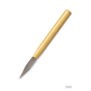 nóż z podwójnym ostrzem