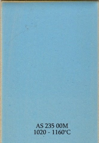 Szkliwo - AS 235M matowe - niebieskie jasne