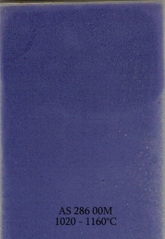 Szkliwo - AS 286M matowe - niebieskie
