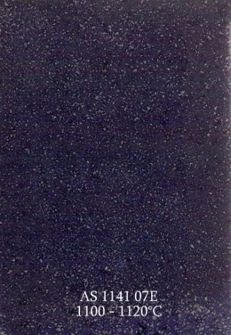 Szkliwo - AS 1141 z efektami - ciemno niebieskie nakrapiane