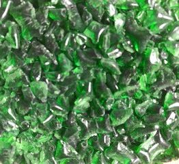 granulat szklany - zielony butelkowy (25)