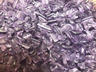 granulat szklany - FIOLETOWY (65) ok. 300g