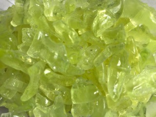 granulat szklany - JASKRAWA ZIELEŃ (81) ok. 300g