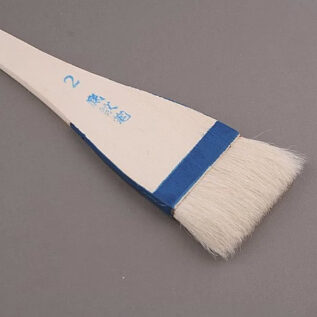 PĘDZEL Z KOZY MIĘKKI SZEROKI 3,8cm