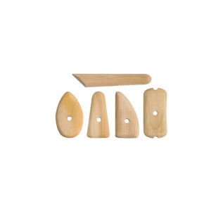 komplet cyklin drewnianych 5szt