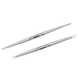 oczka dwustronne metalowe 2szt mini