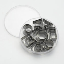 wykrojniki stalowe mini 10 kształtów