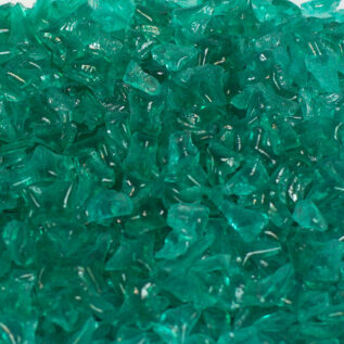 granulat szklany (36) - zielono turkusowy